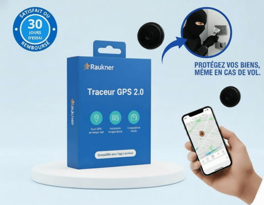 Traceur GPS 2.0 – Précis & Sans Abonnement - Raukner.com